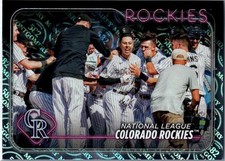 Ezequiel Tovar And Your Colorado Rockies 2024 Topps 582 Montgomery Foil