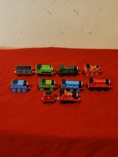 Lot of 10 Thomas the Train  Friends Diecast Gullane Mattel Push Along Trains
