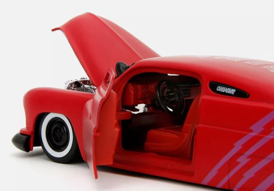 JADA TOYS, MERCURY 1951 rosso con figurina - CREEPSHOW, 1/24, JAD35426 - Immagine 2 di 4