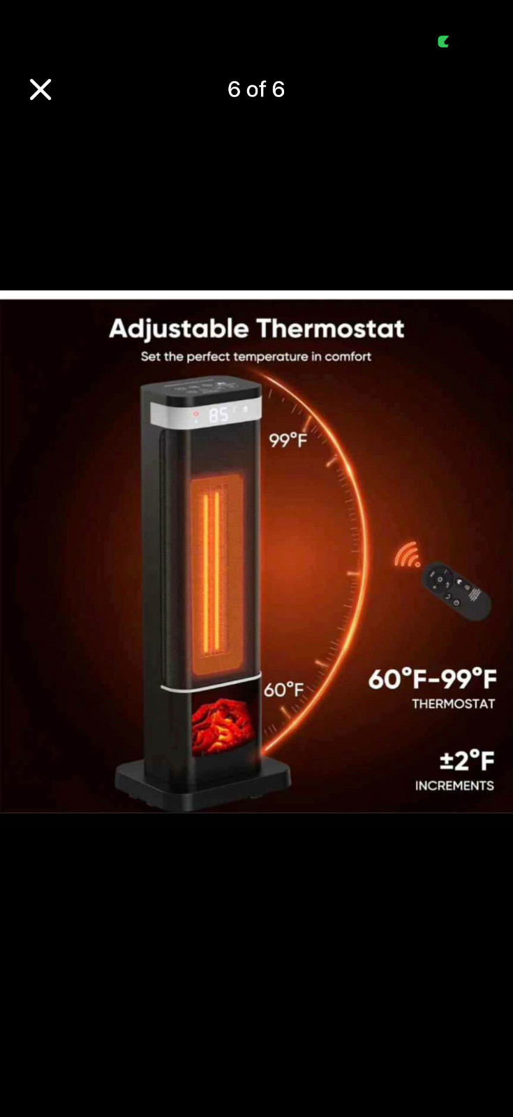 S For Indoor Use, Portable Space Heater Large Room With Remo