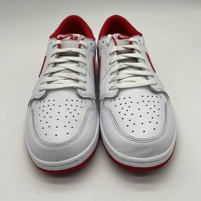 Size 9.5 - Air Jordan 1 Retro OG Low University Red for sale
