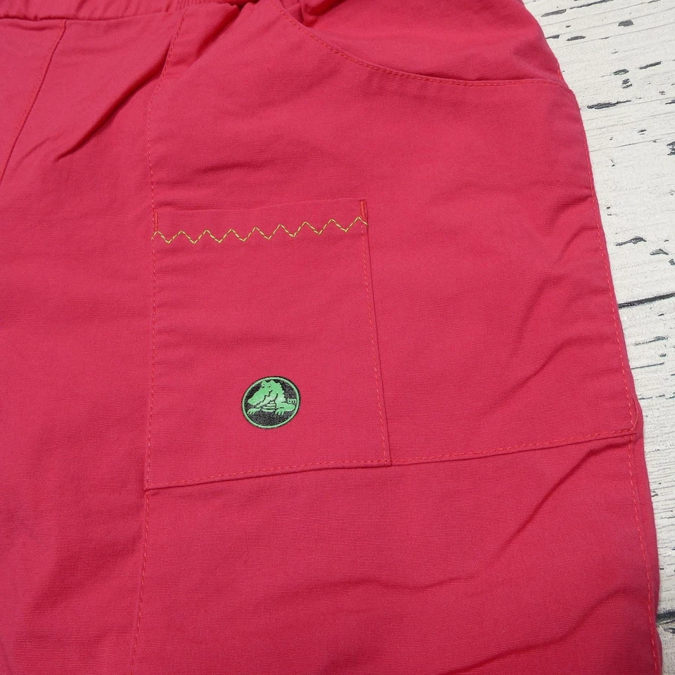 Crocs Pants Womens Small Pink Medical Scrub Drawstring Elastic Waist CPW0204R - Image 2 of 4