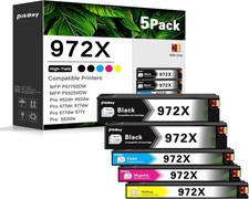 High Yield Ink Cartridge Replacement for HP PageWide Pro MFP Series 5-Pack