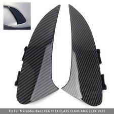Carbon Look Rear Air Vent Cover For Benz CLA C118 CLA45 AMG 2020+ QD