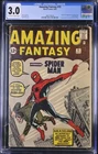 AMAZING FANTASY #15 (1962) - CGC GRADE 3.0 - MARVEL 1ST APPEARANCE SPIDER-MAN