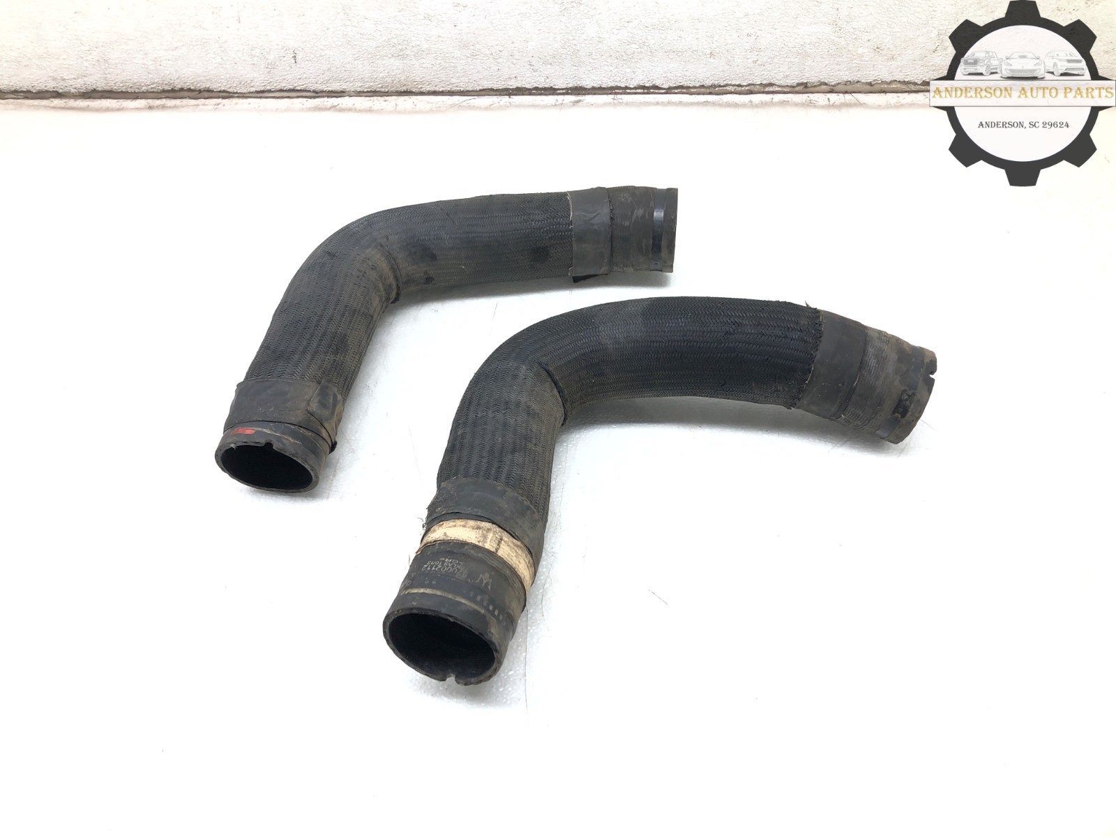 2014-2017 MASERATI QUATTROPORTE 3.8L V8 TURBOCHARGER AIR HOSE PIPE TUBE SET OEM