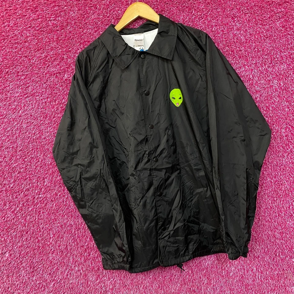 RIPNDIP We're Outta Here! Alien Winbreaker size XL - Image 2 of 4