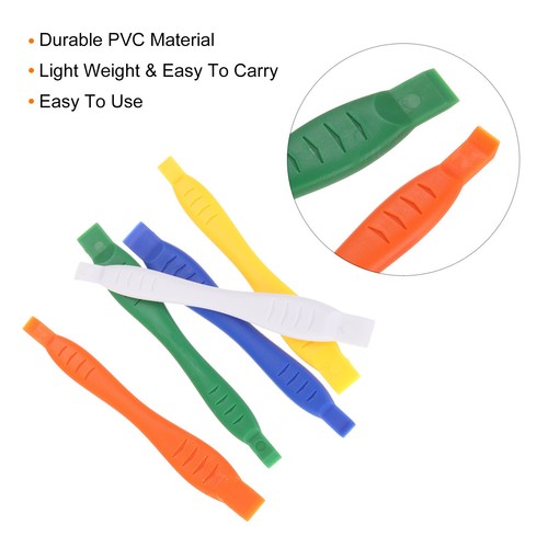 5pcs Plastic Pry Spudger Tool, 5 Assorted Color Phone Opening Pry Spudger - Afbeelding 3 van 7