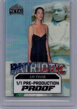 Liv Tyler Leaf Pop Century 1/1 Pre Production Proof