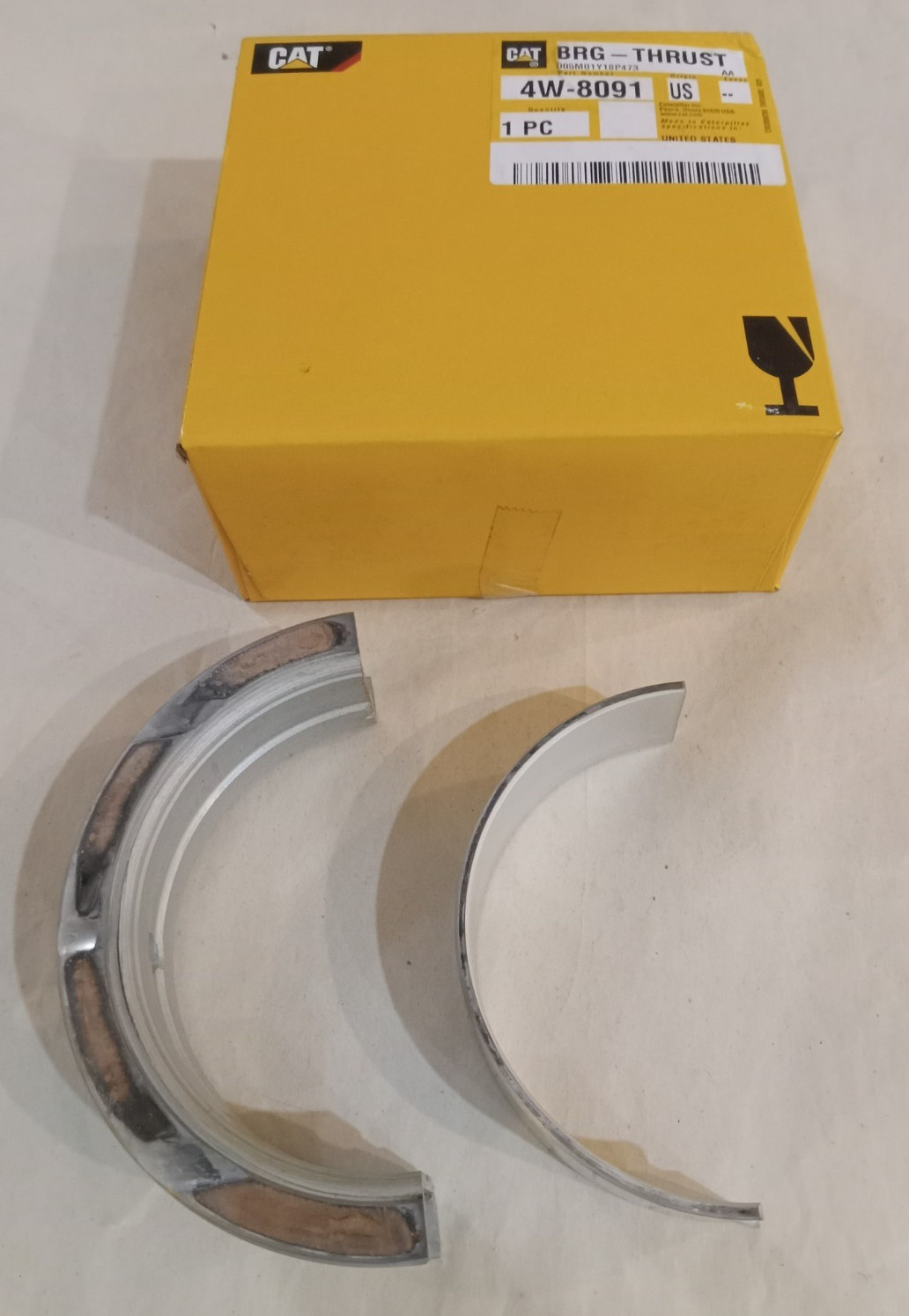 Caterpillar 4W8091 Thrust Bearing - New Genuine O.E.M.-