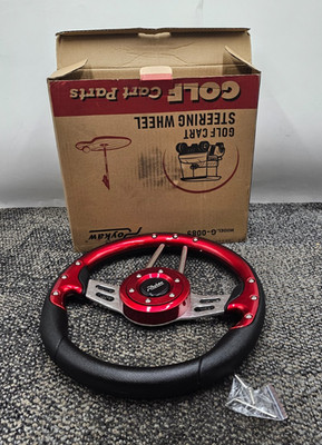 Roykaw G-0085 Golf Cart Steering Wheel Fits Yamaha G29 Drive Drive 2