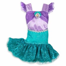 Disney Store Ariel The Little Mermaid Deluxe Baby Costume Dress Princess New