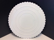 Wilton Decorator Preferred Cake Circle 12" Scalloped Separator Rack Stand USA
