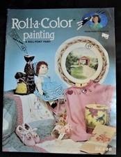 Roll-A-Color Painting Ball Point Paint RC100 Peggy's Palette Craft Design Book