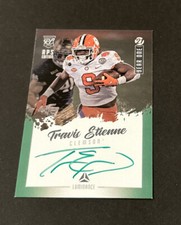 2021 PANINI LUMINANCE TRAVIS ETIENNE YEAR ONE SIGNATURES GREEN INK AUTOSP RC!