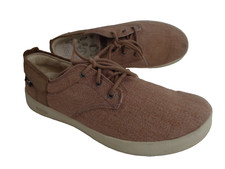 CHACO Davis Mens US 9.5M EU 42.5 Taupe Otter Canvas Lace Up Casual Shoes J106121