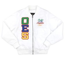 Order of the Eastern Star Bomber Jacket White