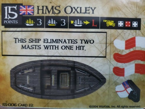 Wizkids Pirates of the Spanish Principal Limitado Nivel Superior INDIVIDUALES * Elige uno * - Imagen 22 de 119