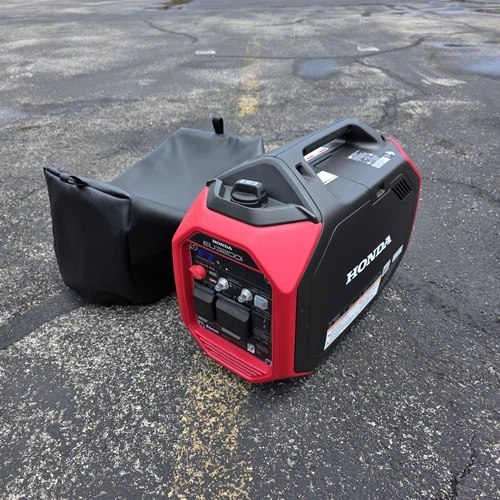 GENERATOR COVER HONDA EU3200i BLACK AUTO VINYL  No Logo Protection High RV