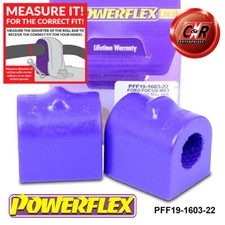 Powerflex Frt Arb zu Fahrwerk Buchsen 22mm für Volvo V40 (2012-2019)