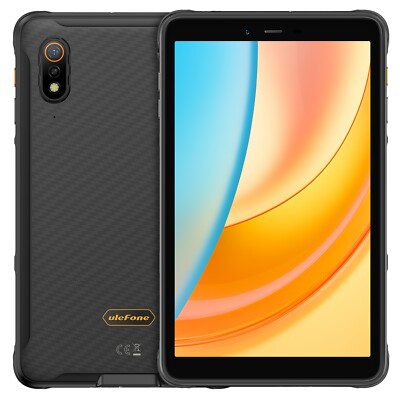 Ulefone Armor Pad Pro Rugged Tablet PC 8GB+128GB 8in Android 13 MediaTek 4G EU