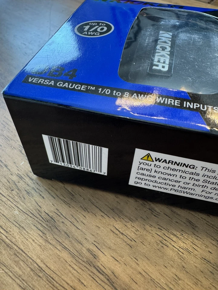 Kicker DB4 Distribution Block (2) 1/0-8AWG in, (4) 4-8AWG out, New in Box - Image 3 of 3