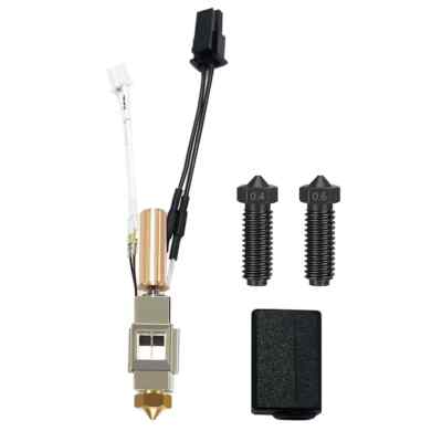 Ceramic Hotend Upgrade Kit with Hardened Nozzles for Anycubic Kobra 2 Series