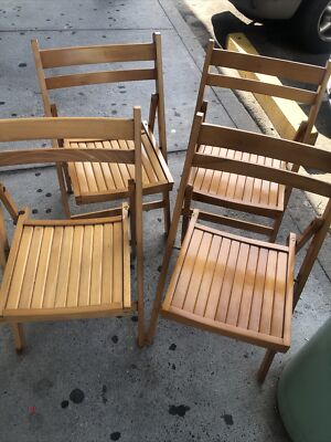 L K 4 Wooden Folding Chairs Made In Romania L K 4 Wooden Folding Chairs Made In, Vintage Wooden Folding Chairs Made In Romania