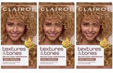 3 Boxes: Clairol Professional Texture  Tones Hair Color - 6G Honey Blonde