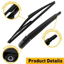Rear Windshield Wiper Arm & Blade Set For Mercedes-Benz GLE350 ML350 GLE63 AMG