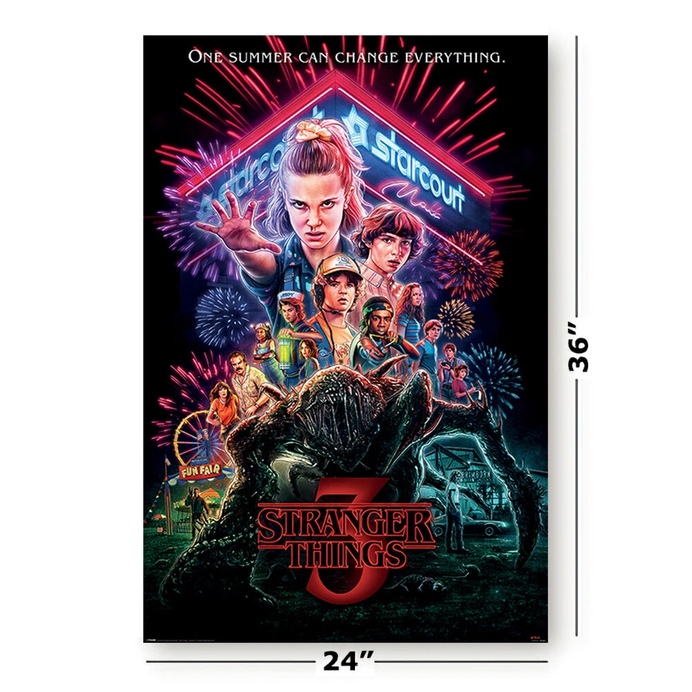 Stranger Things: Season 3 - TV Show Poster / Print (Summer Of 85) | eBay