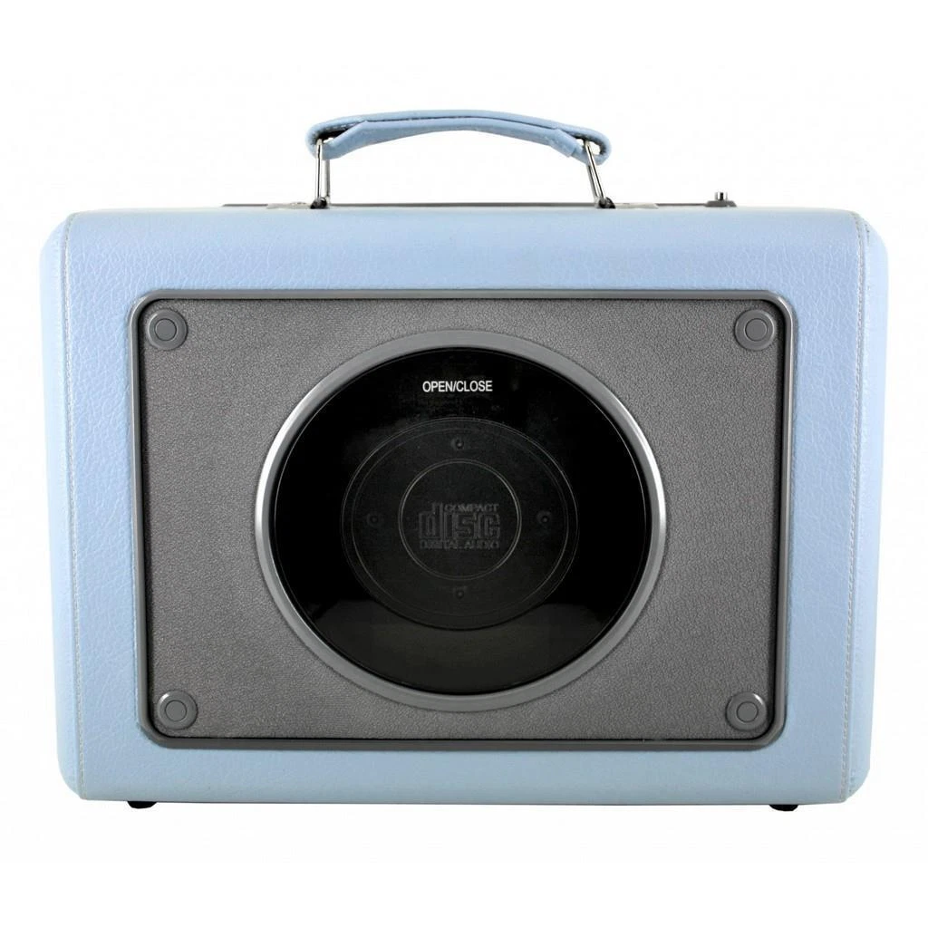 Soundmaster RCD 1500 Hellblau | Nostalgie/Retro UKW/MW-Kofferradio 
