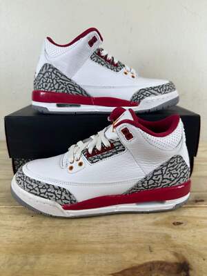 Size 6 (GS) - Jordan 3 Retro Mid Cardinal Red for sale