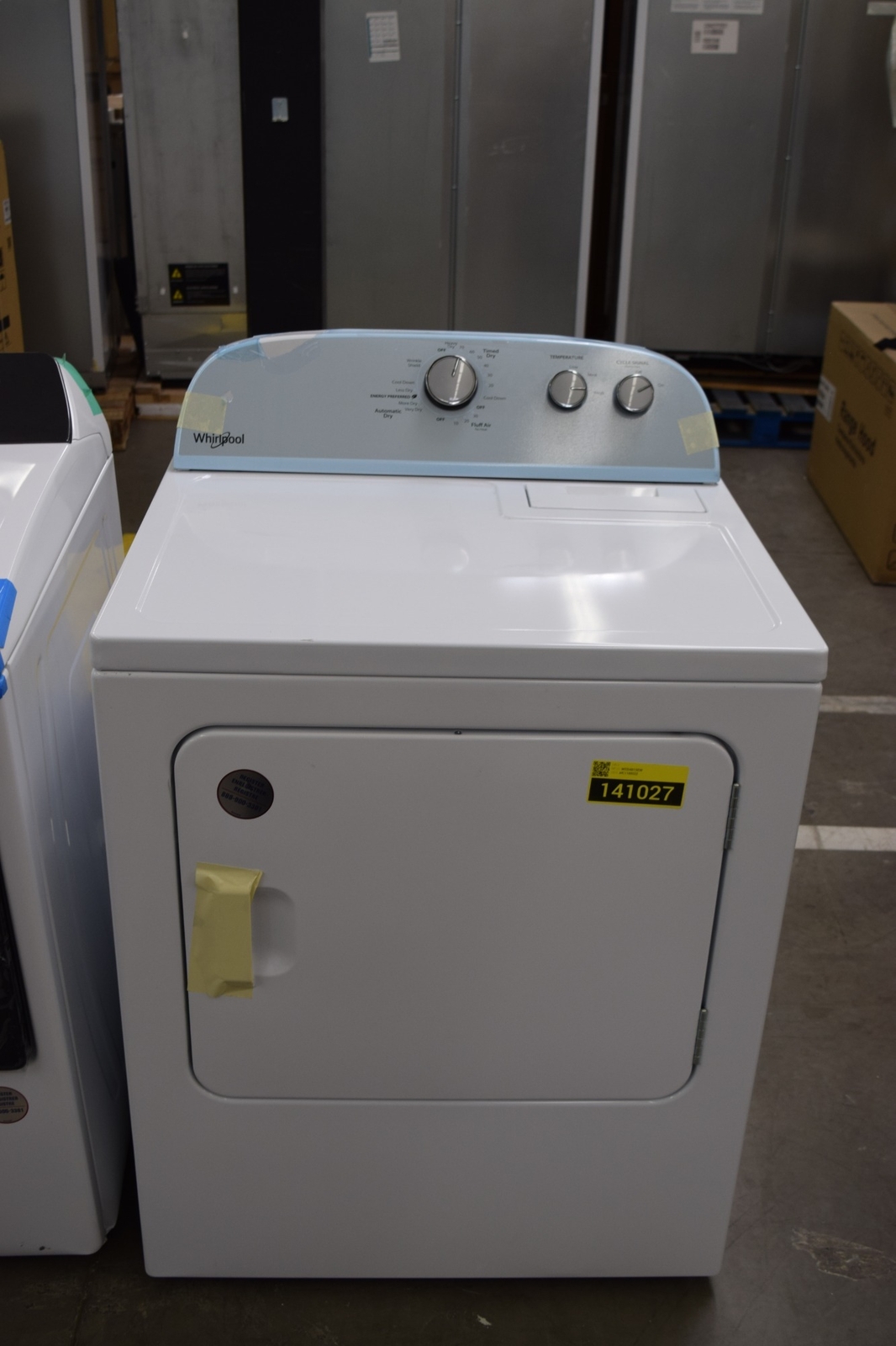 Whirlpool WED4815EW 29" White 7.0 cu. ft. Front Load Electric Dryer