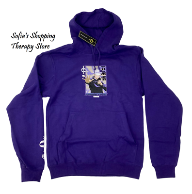 Primitive X Jujutsu Kaisen SMALL Skateboarding Purple Hoodie