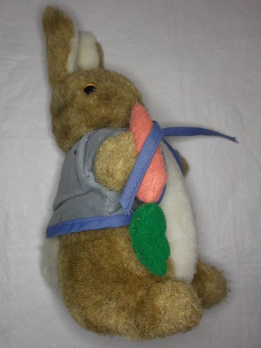 Eden Peter Rabbit Used Plush Stuffed Animal Small Classic Frederick Warne Carrot - Picture 3 of 9