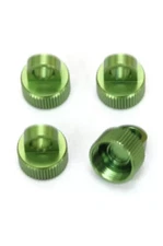 ST Racing Concepts ALUMINUM SHOCK CAPS FOR YETI/WRAITH/EXO/BOMBER (4PCS) GREEN