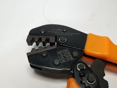 IWISS Ratchet Crimping Pliers Crimper Tool AMP 15/30/45 for Anderson Connectors - Picture 4 of 4