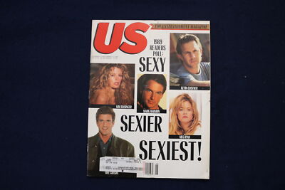 1989 NOVEMBER 13 US MAGAZINE - MEL GIBSON - KIM BASINGER COVER - E 18195