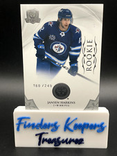 2020-21 Upper Deck The Cup JANSEN HARKINS #191 Rookie #180/249 Winnipeg Jets