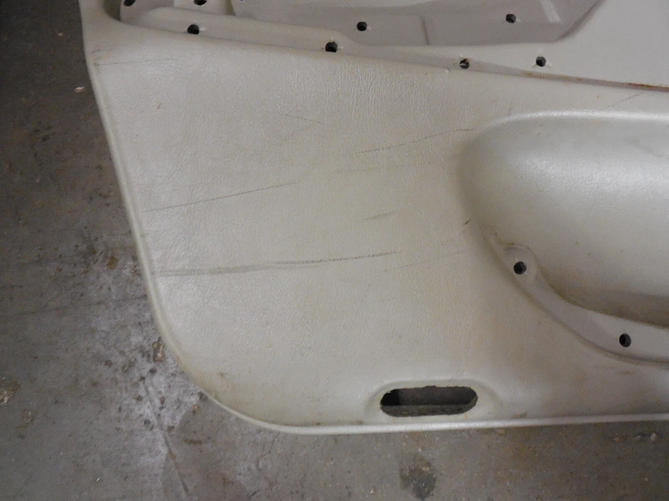 2000-2004 Jaguar S Type Par de Painéis de Porta Interior Dianteiros Nus - Imagem 4 de 4