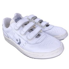 Vintage Converse Sneakers One Star Women s Size 7 White Gray Shoe RARE 1980 s