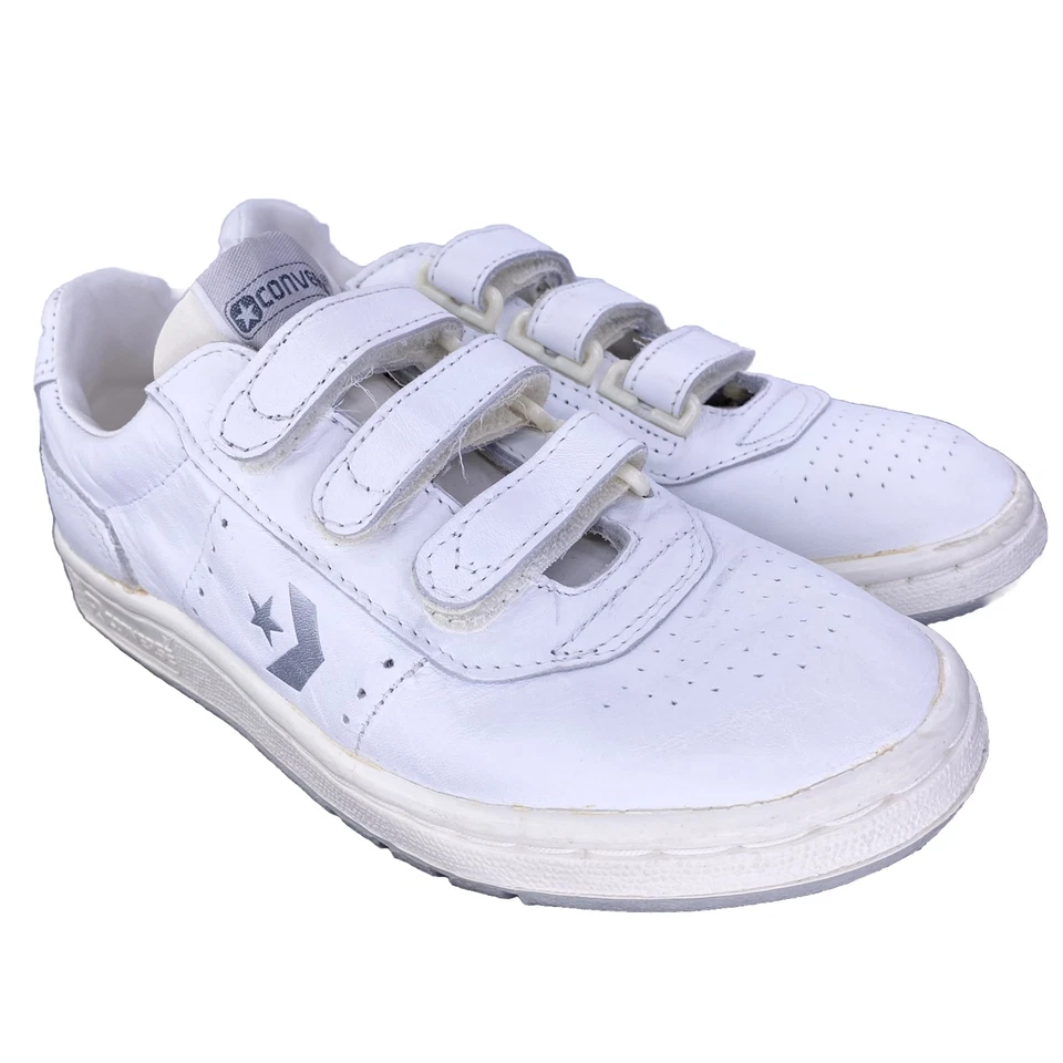 Zapatillas Converse One Star vintage años 80’s para mujer talla 7 blanco gris zapato RARO Foto 3 de 4
