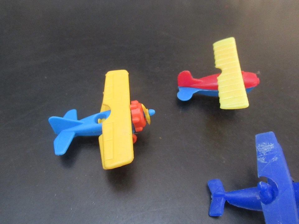 Lot of 11 Bruder HENSCHEL Made in West Germany 1980's Mini Plastic 2" TOYS - Image 2 of 4