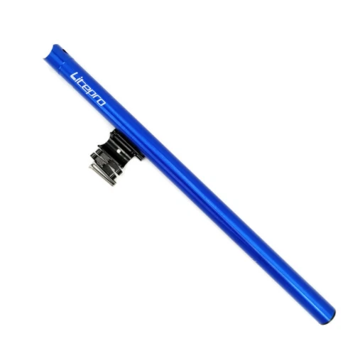 Bicicleta plegable Litepro 33,9 mm para tija de sillín de bicicleta Dahon 412 tija de sillín rosa Foto 3 de 4