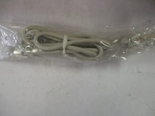 New 4.5 ft Modular Telephone Phone Cables White 