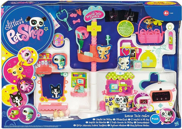 littlest pet shop vet clinic playset