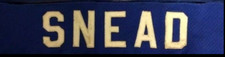 Norm Snead New York Giants Name Plate 1973
