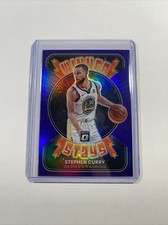 2021-22 Donruss Optic Basketball Stephen Curry Winner Stays Purple Holo Prizm #4