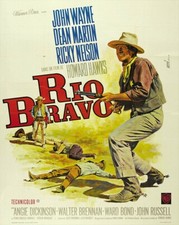 Rio Bravo Movie Poster - John Wayne Western Wall Art - 12X16/16X20/18X24/24X36